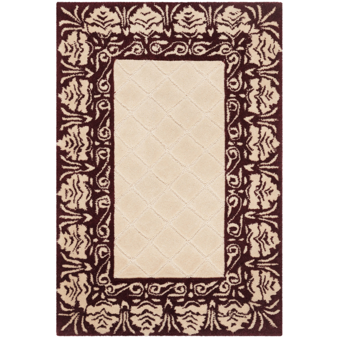 SAFAVIEH Total Performance TLP755C Ivory / Maroon Rug Image 7