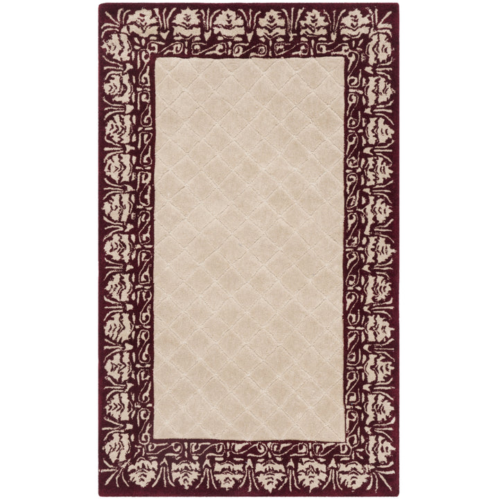 SAFAVIEH Total Performance TLP755C Ivory / Maroon Rug Image 9