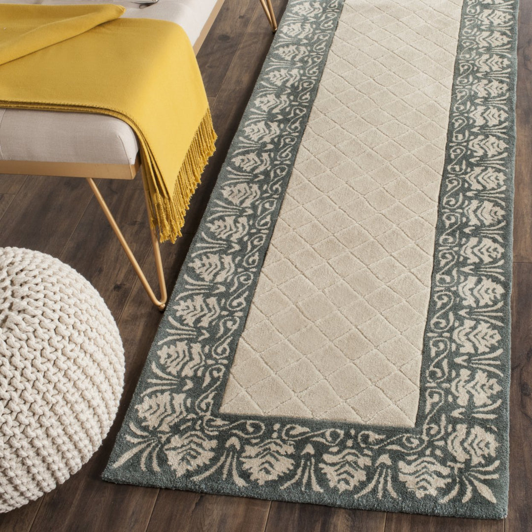 SAFAVIEH Total Performance TLP755E Ivory / Blue Rug Image 3