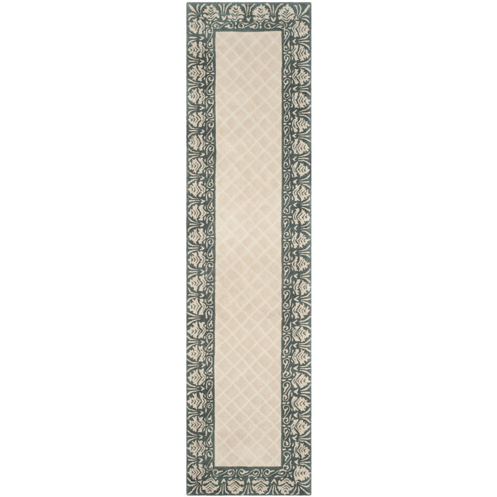 SAFAVIEH Total Performance TLP755E Ivory / Blue Rug Image 1