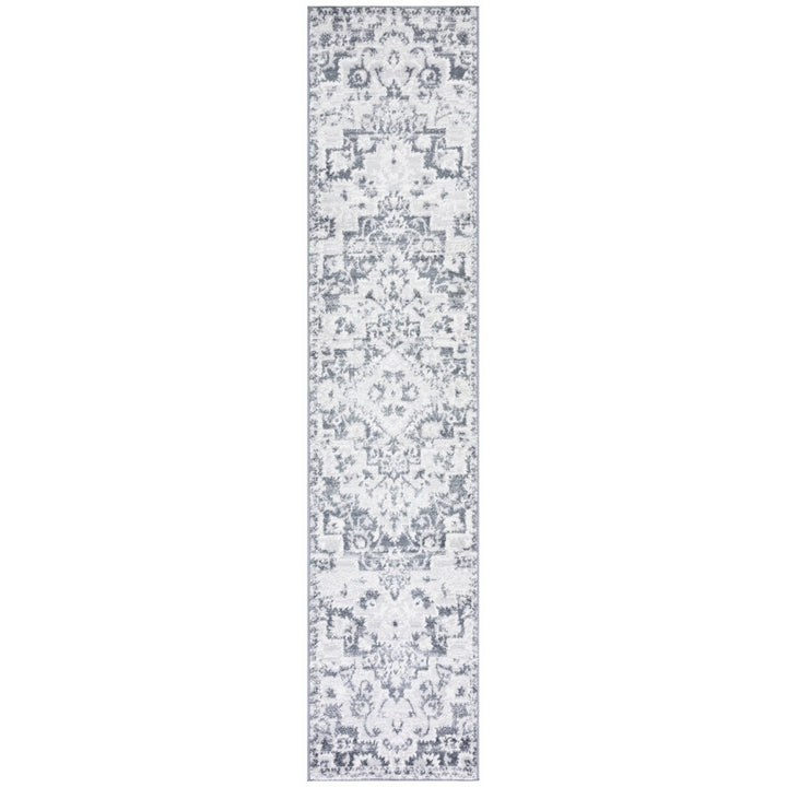 SAFAVIEH Toscana Collection TOS650F Grey / Ivory Rug Image 1