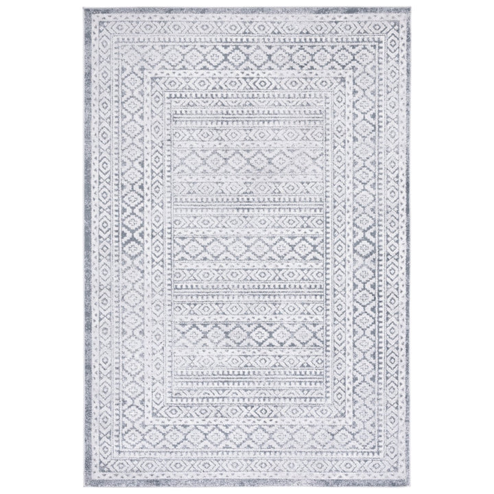 SAFAVIEH Toscana Collection TOS658F Grey / Ivory Rug Image 1