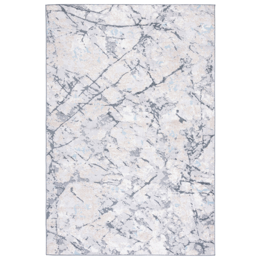 SAFAVIEH Toscana Collection TOS670A Ivory / Grey Rug Image 2