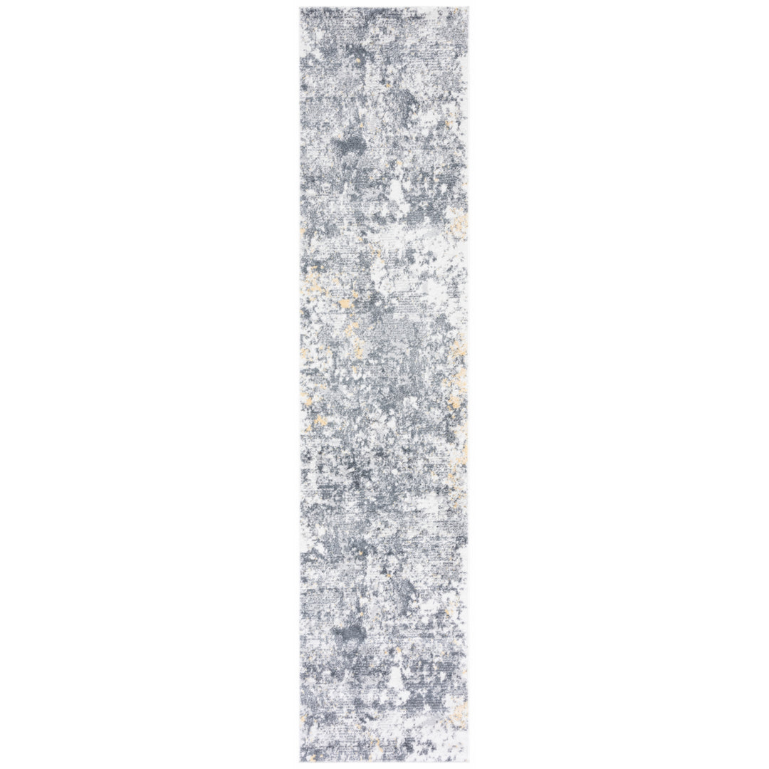 SAFAVIEH Toscana Collection TOS674A Ivory / Dark Grey Rug Image 4