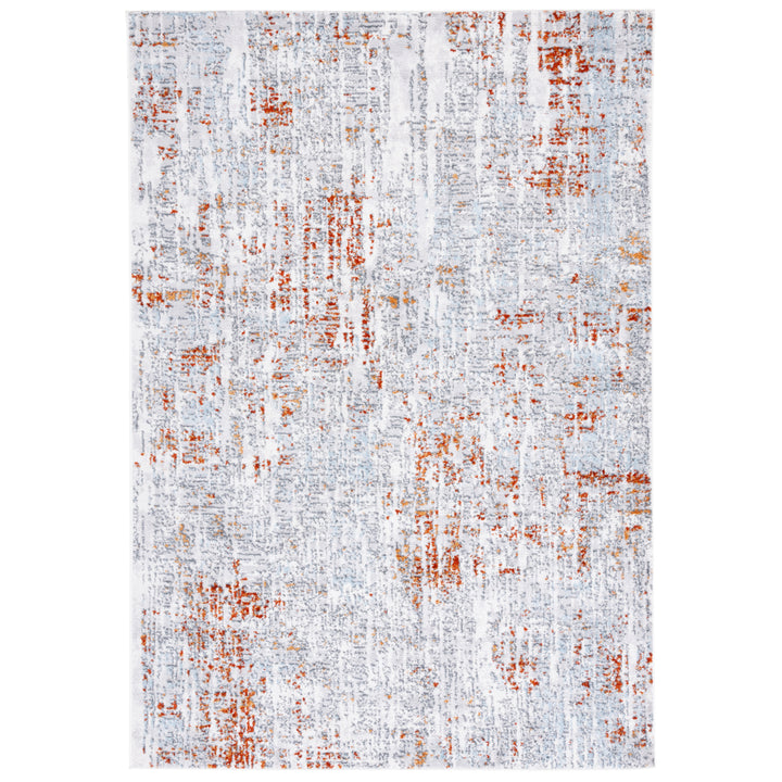 SAFAVIEH Toscana Collection TOS684A Ivory / Grey Rug Image 1