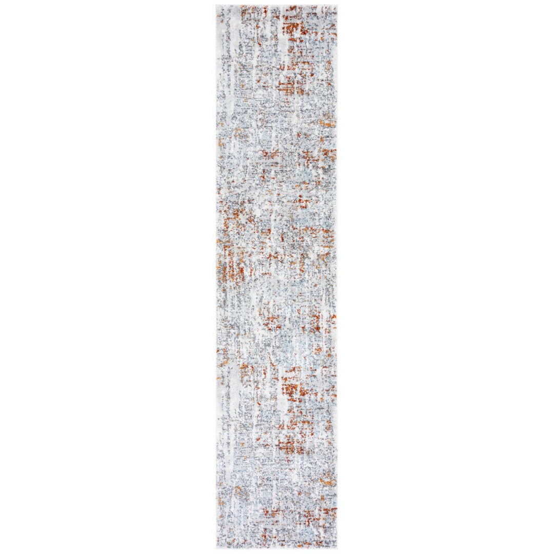 SAFAVIEH Toscana Collection TOS684A Ivory / Grey Rug Image 1