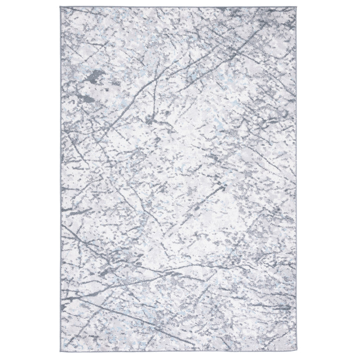 SAFAVIEH Toscana Collection TOS686F Grey / Ivory Rug Image 2