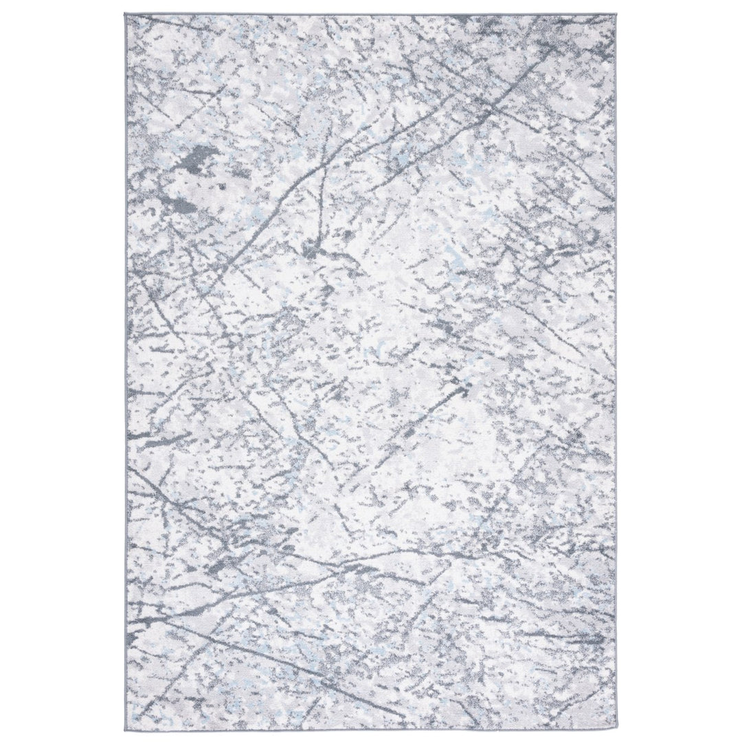 SAFAVIEH Toscana Collection TOS686F Grey / Ivory Rug Image 1