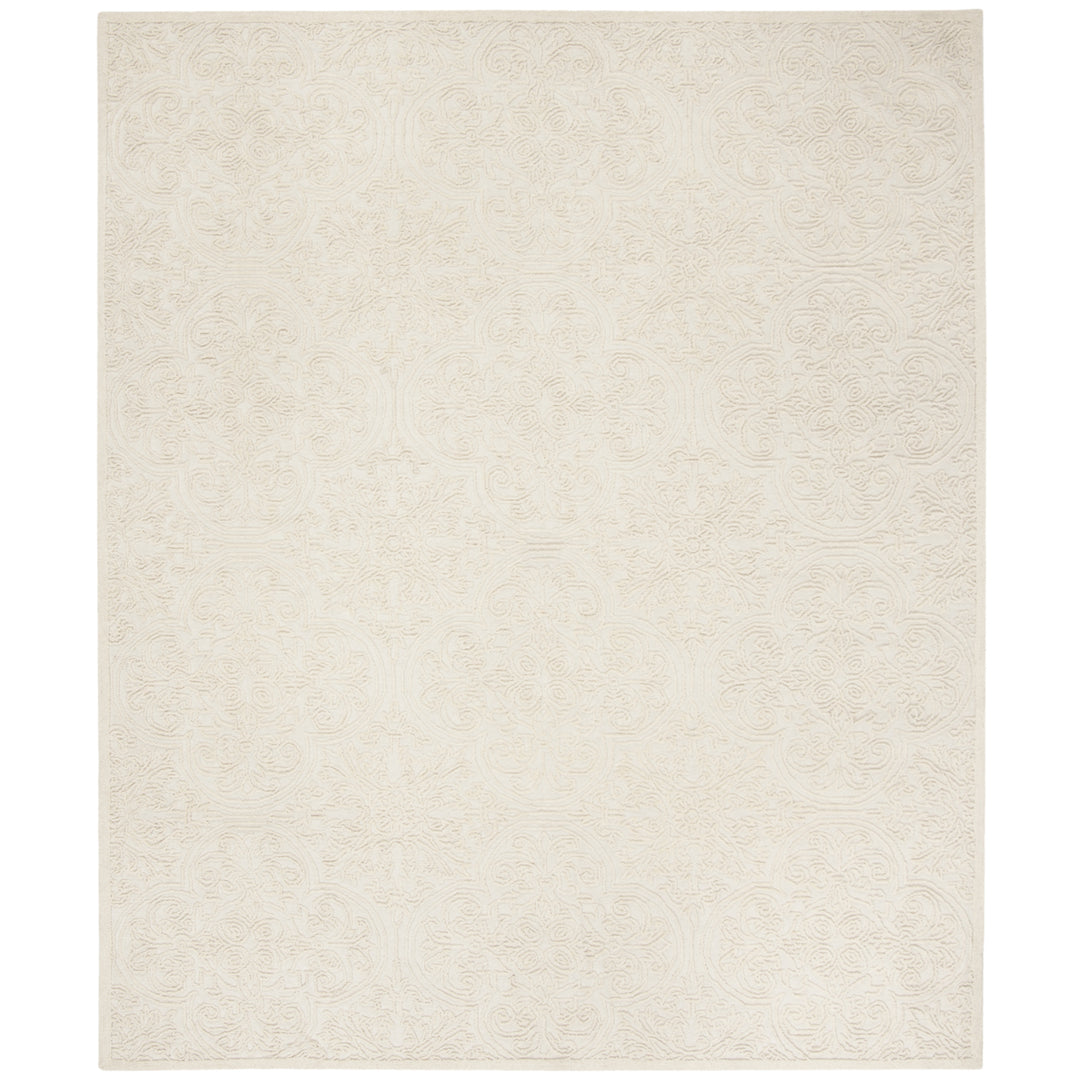 SAFAVIEH Trace Collection TRC101C Handmade Ivory Rug Image 1