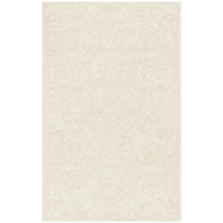 SAFAVIEH Trace Collection TRC101C Handmade Ivory Rug Image 3