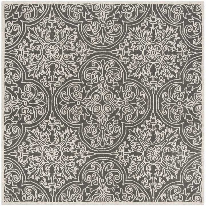 SAFAVIEH Trace TRC101A Dark Grey / Light Grey Rug Image 7