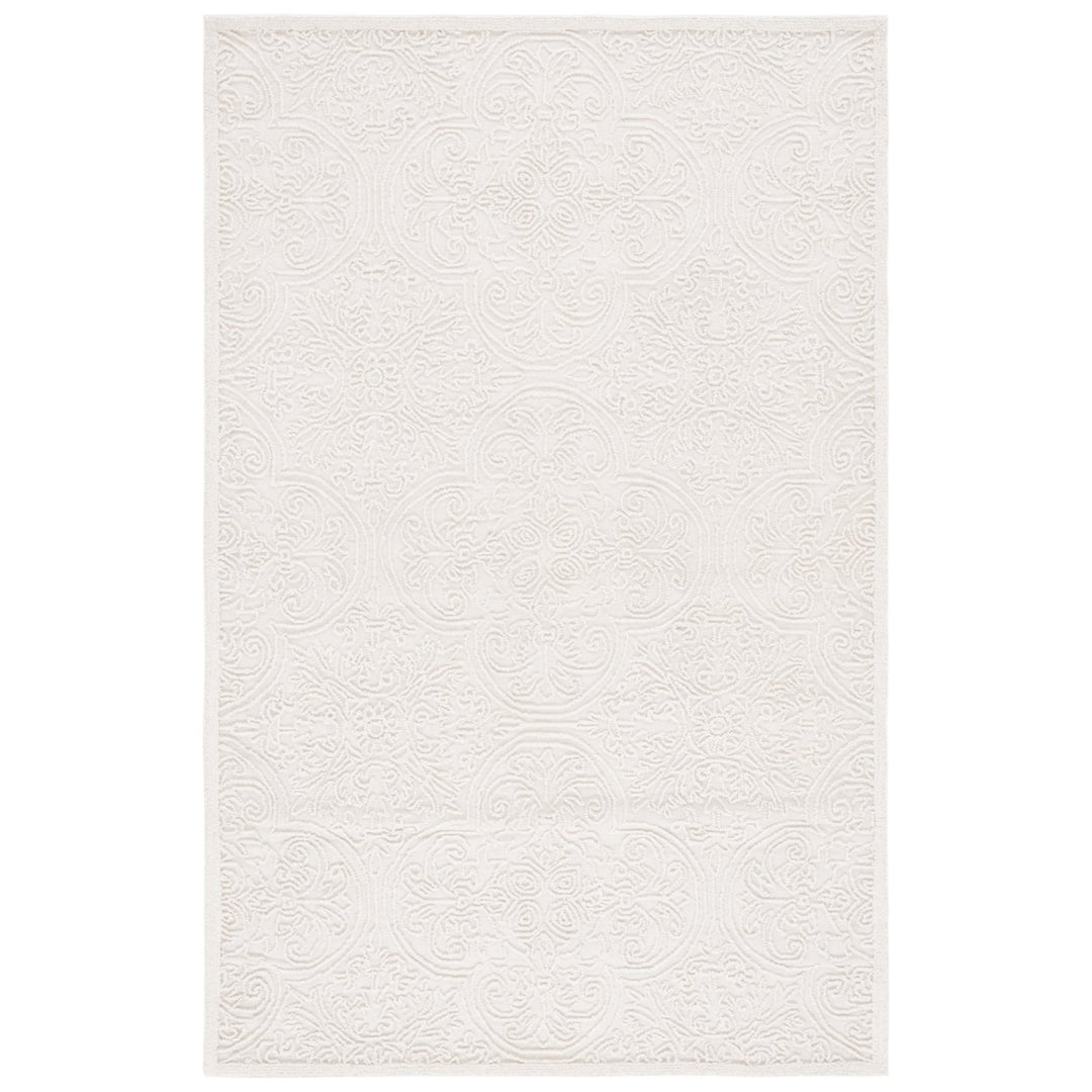 SAFAVIEH Trace Collection TRC101C Handmade Ivory Rug Image 1