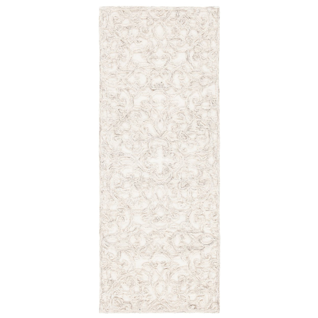 SAFAVIEH Trace TRC103E Handmade Camel / Ivory Rug Image 1