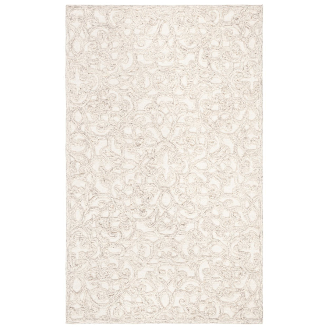 SAFAVIEH Trace TRC103E Handmade Camel / Ivory Rug Image 1