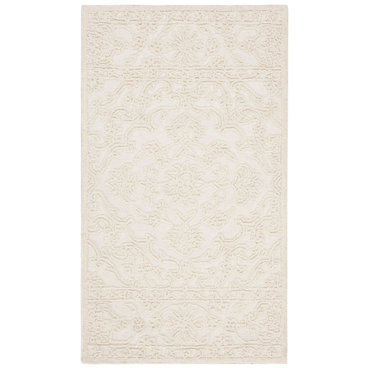 SAFAVIEH Trace Collection TRC102C Handmade Ivory Rug Image 1