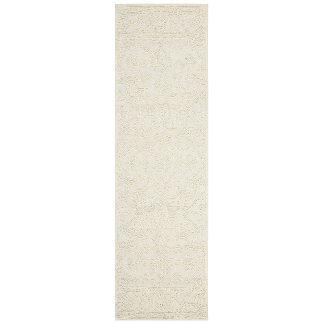 SAFAVIEH Trace Collection TRC102C Handmade Ivory Rug Image 1