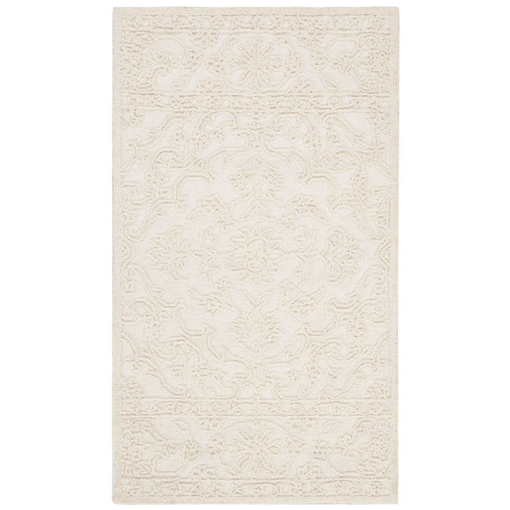 SAFAVIEH Trace Collection TRC102C Handmade Ivory Rug Image 5