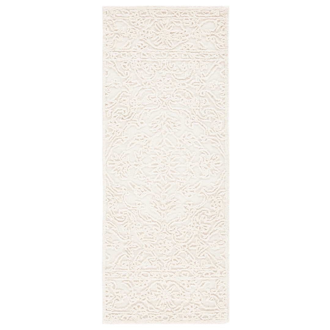 SAFAVIEH Trace Collection TRC102C Handmade Ivory Rug Image 6