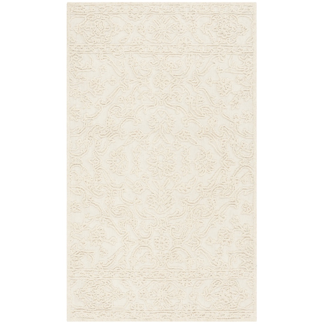 SAFAVIEH Trace Collection TRC102C Handmade Ivory Rug Image 7