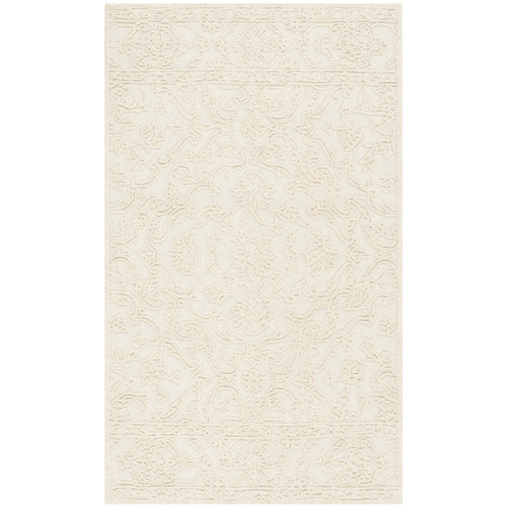 SAFAVIEH Trace Collection TRC102C Handmade Ivory Rug Image 1