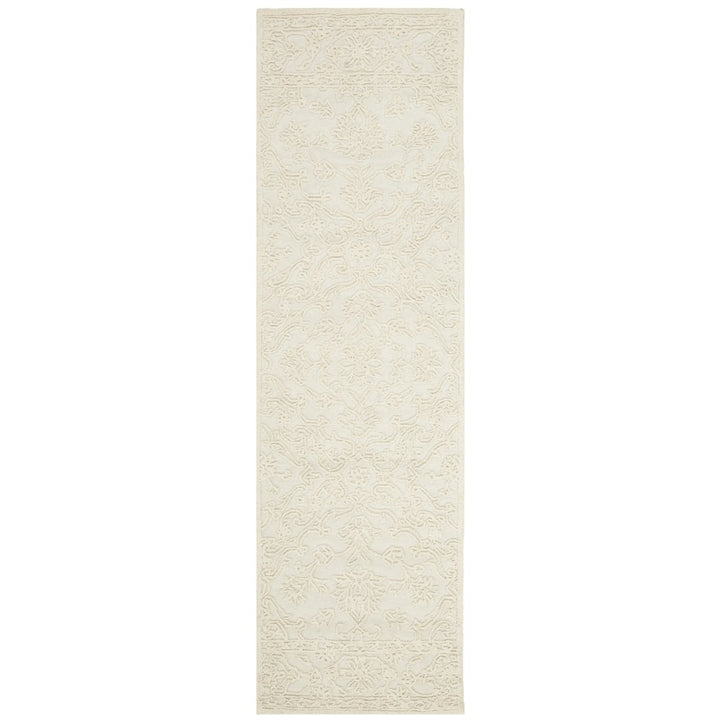 SAFAVIEH Trace Collection TRC102C Handmade Ivory Rug Image 1