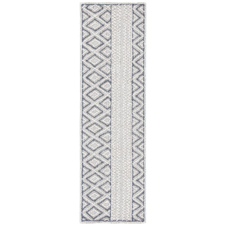 SAFAVIEH Trace TRC201F Handmade Grey / Beige Rug Image 1