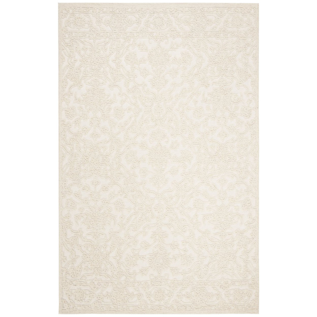 SAFAVIEH Trace Collection TRC102C Handmade Ivory Rug Image 1