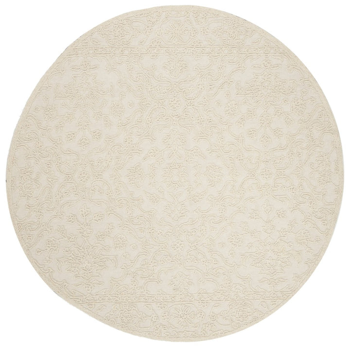 SAFAVIEH Trace Collection TRC102C Handmade Ivory Rug Image 1