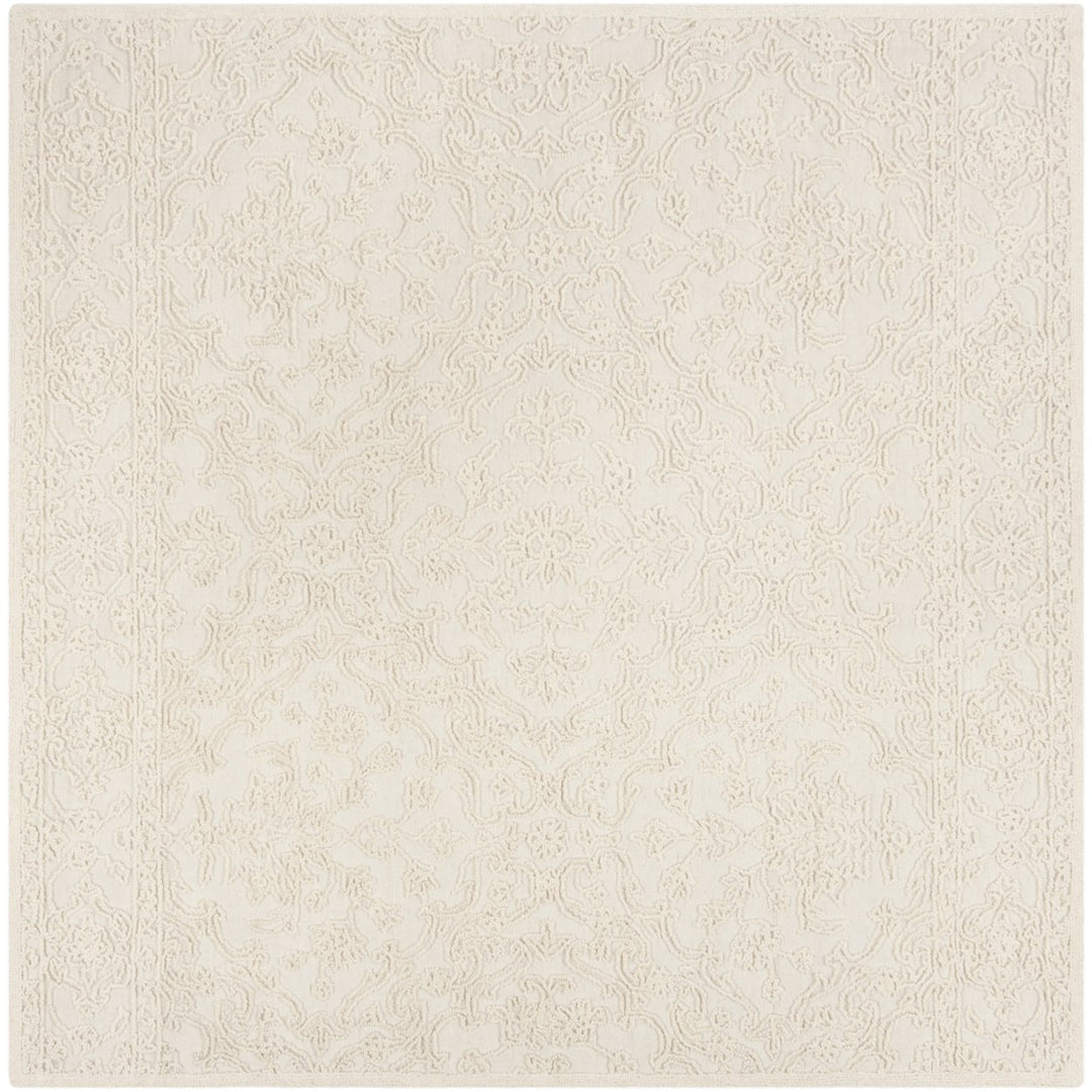 SAFAVIEH Trace Collection TRC102C Handmade Ivory Rug Image 1