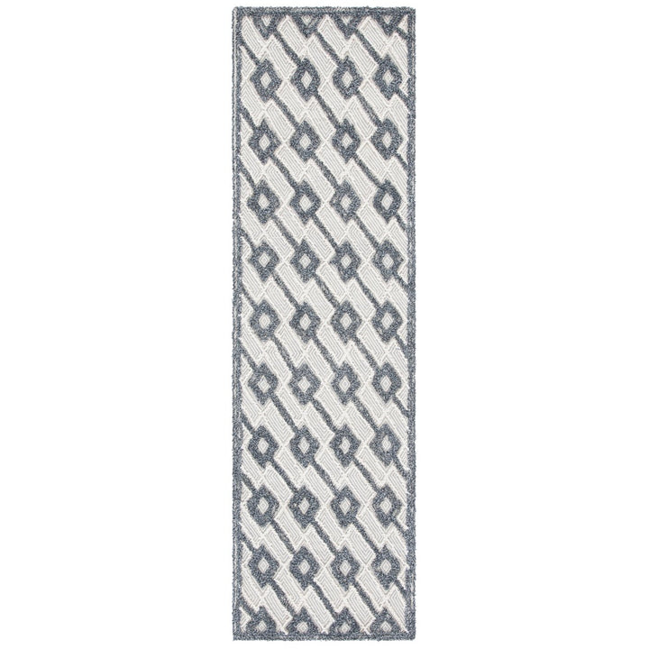 SAFAVIEH Trace TRC203F Handmade Grey / Beige Rug Image 1