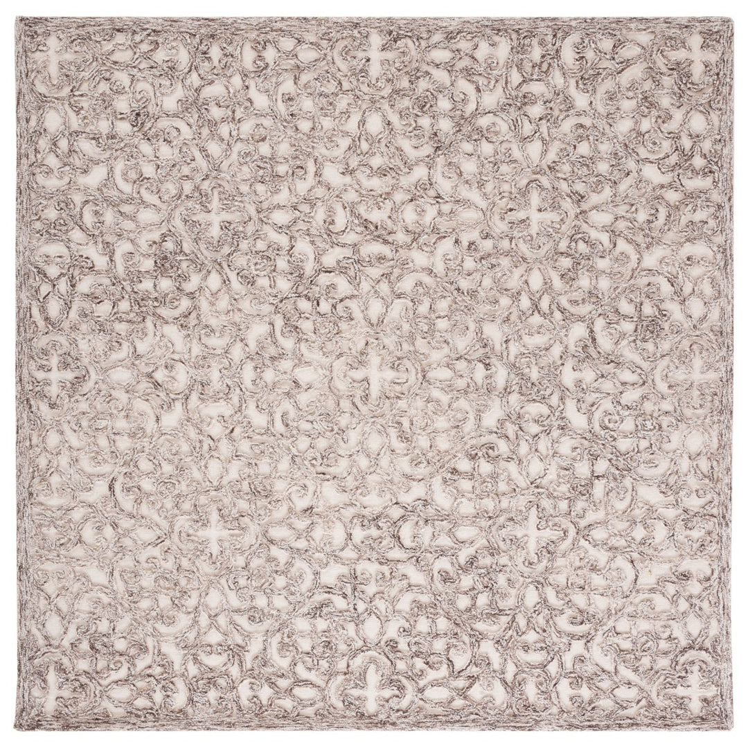 SAFAVIEH Trace TRC103T Handmade Brown / Ivory Rug Image 1