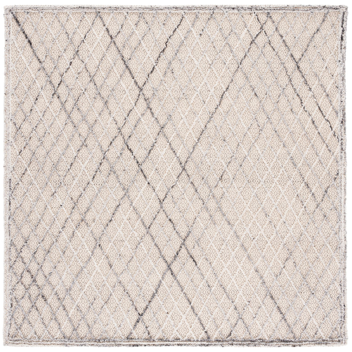 SAFAVIEH Trace TRC204F Handmade Grey / Ivory Rug Image 6