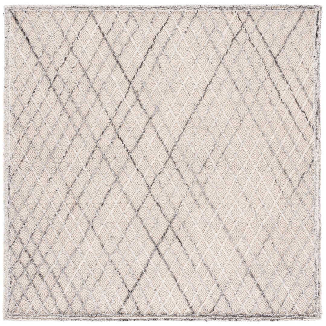 SAFAVIEH Trace TRC204F Handmade Grey / Ivory Rug Image 1