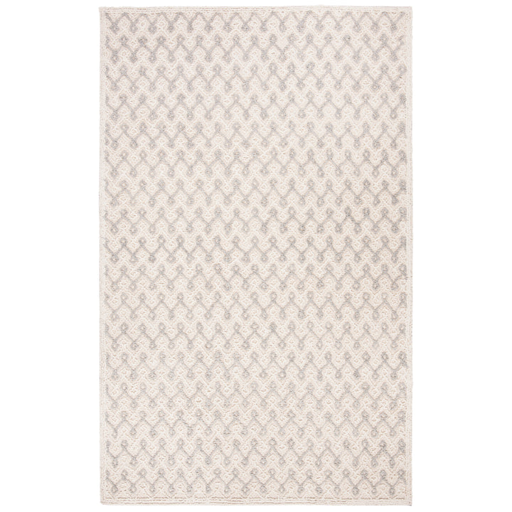 SAFAVIEH Trace TRC215F Handmade Grey / Beige Rug Image 1