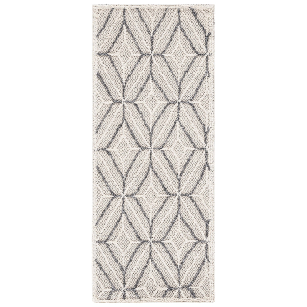 SAFAVIEH Trace TRC212F Handmade Grey / Black Rug Image 2