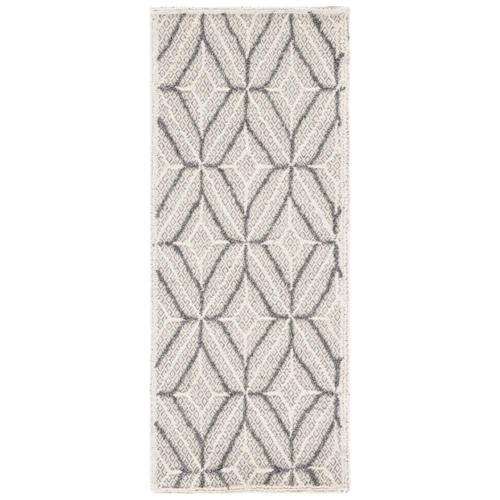 SAFAVIEH Trace TRC212F Handmade Grey / Black Rug Image 2