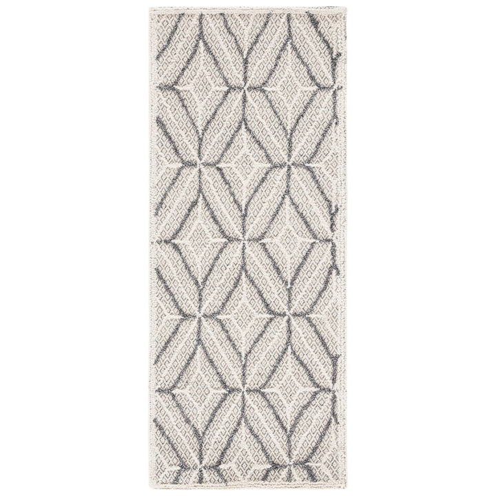 SAFAVIEH Trace TRC212F Handmade Grey / Black Rug Image 1