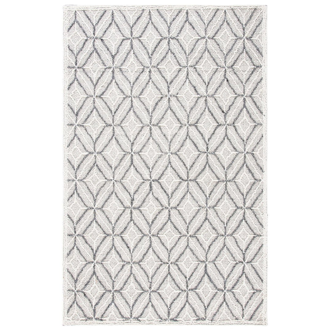 SAFAVIEH Trace TRC212F Handmade Grey / Black Rug Image 4