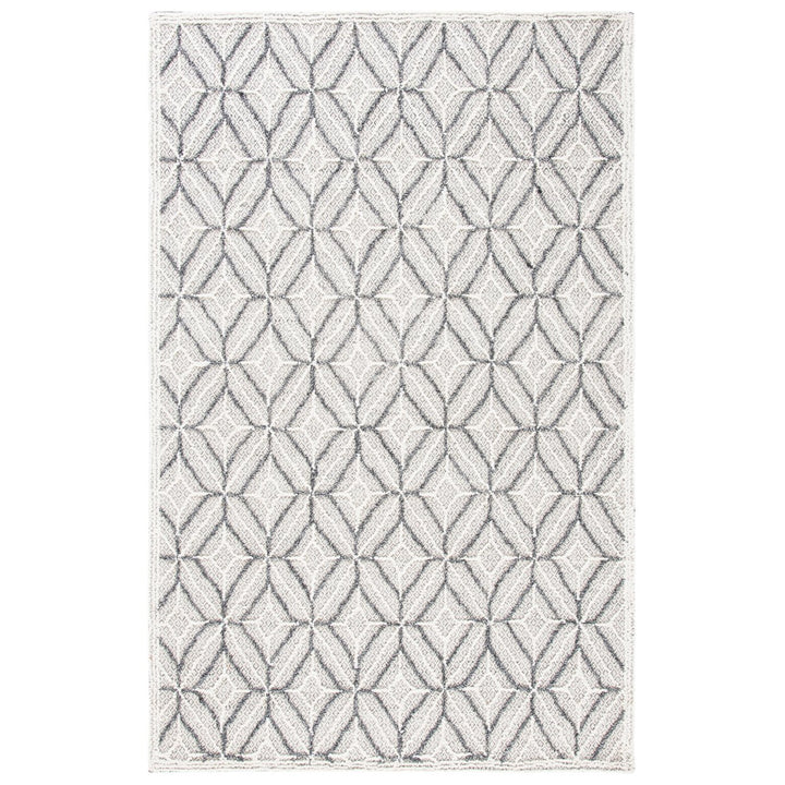 SAFAVIEH Trace TRC212F Handmade Grey / Black Rug Image 4