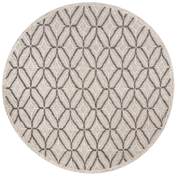 SAFAVIEH Trace TRC212F Handmade Grey / Black Rug Image 7