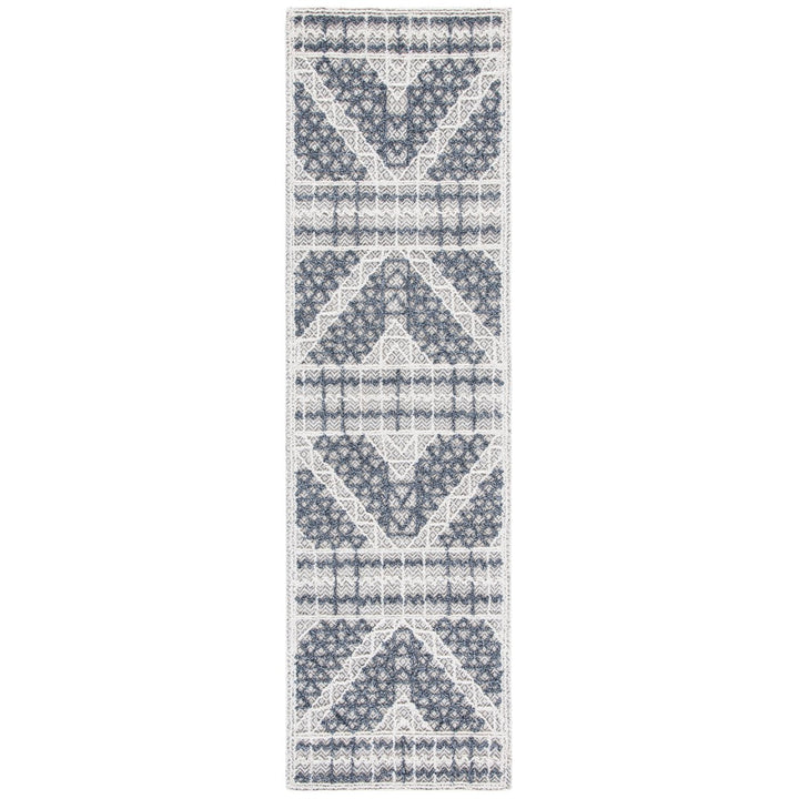 SAFAVIEH Trace TRC216F Handmade Grey / Charcoal Rug Image 1