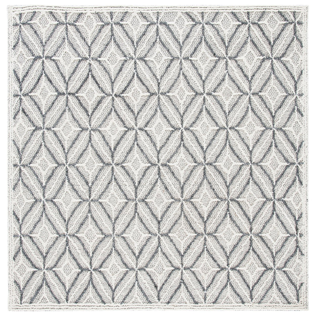 SAFAVIEH Trace TRC212F Handmade Grey / Black Rug Image 9