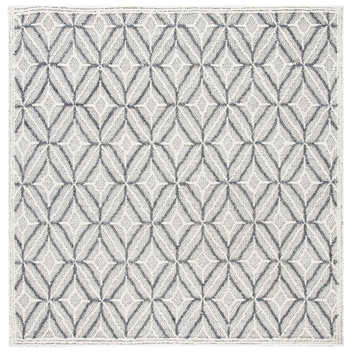 SAFAVIEH Trace TRC212F Handmade Grey / Black Rug Image 9