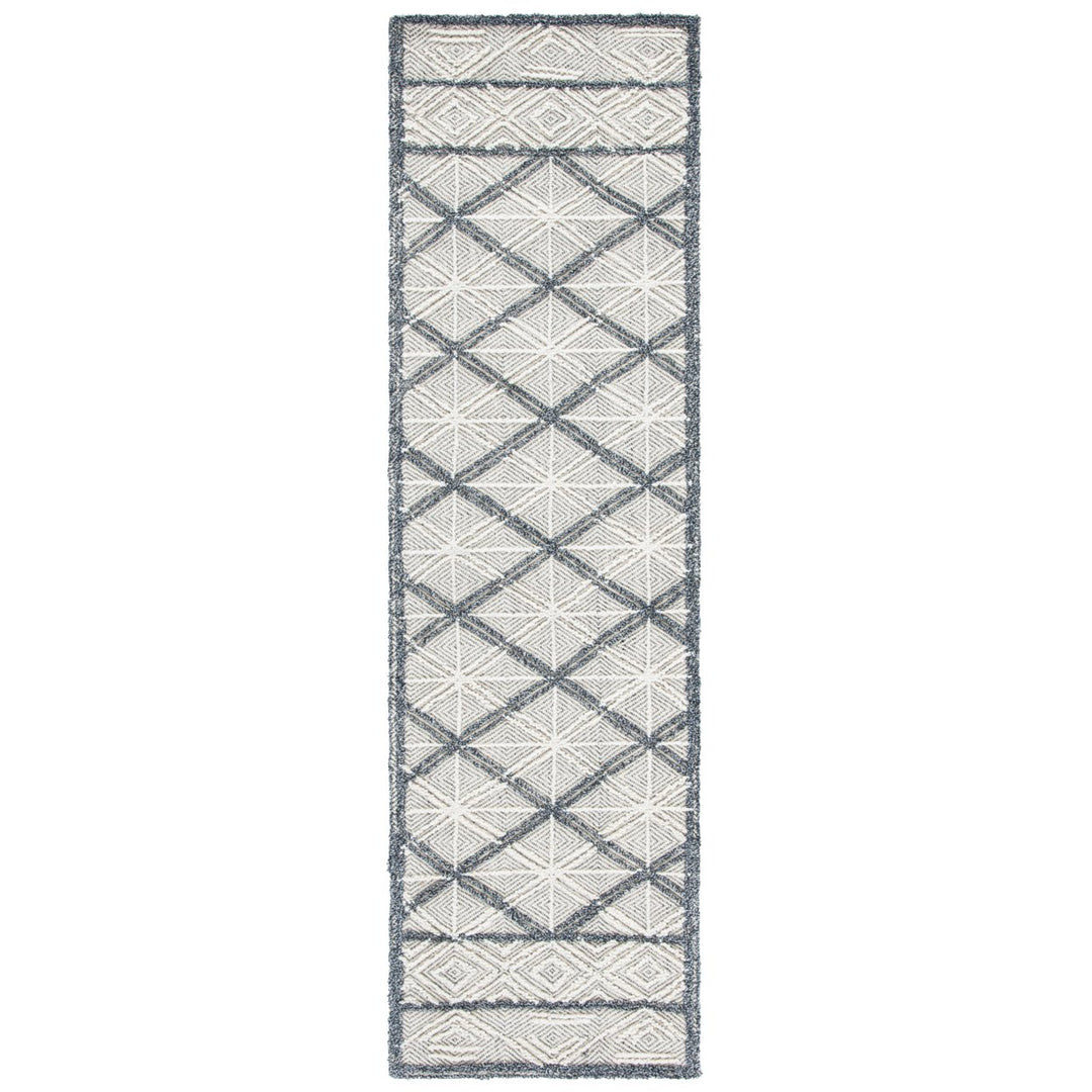 SAFAVIEH Trace TRC222F Handmade Grey / Beige Rug Image 3