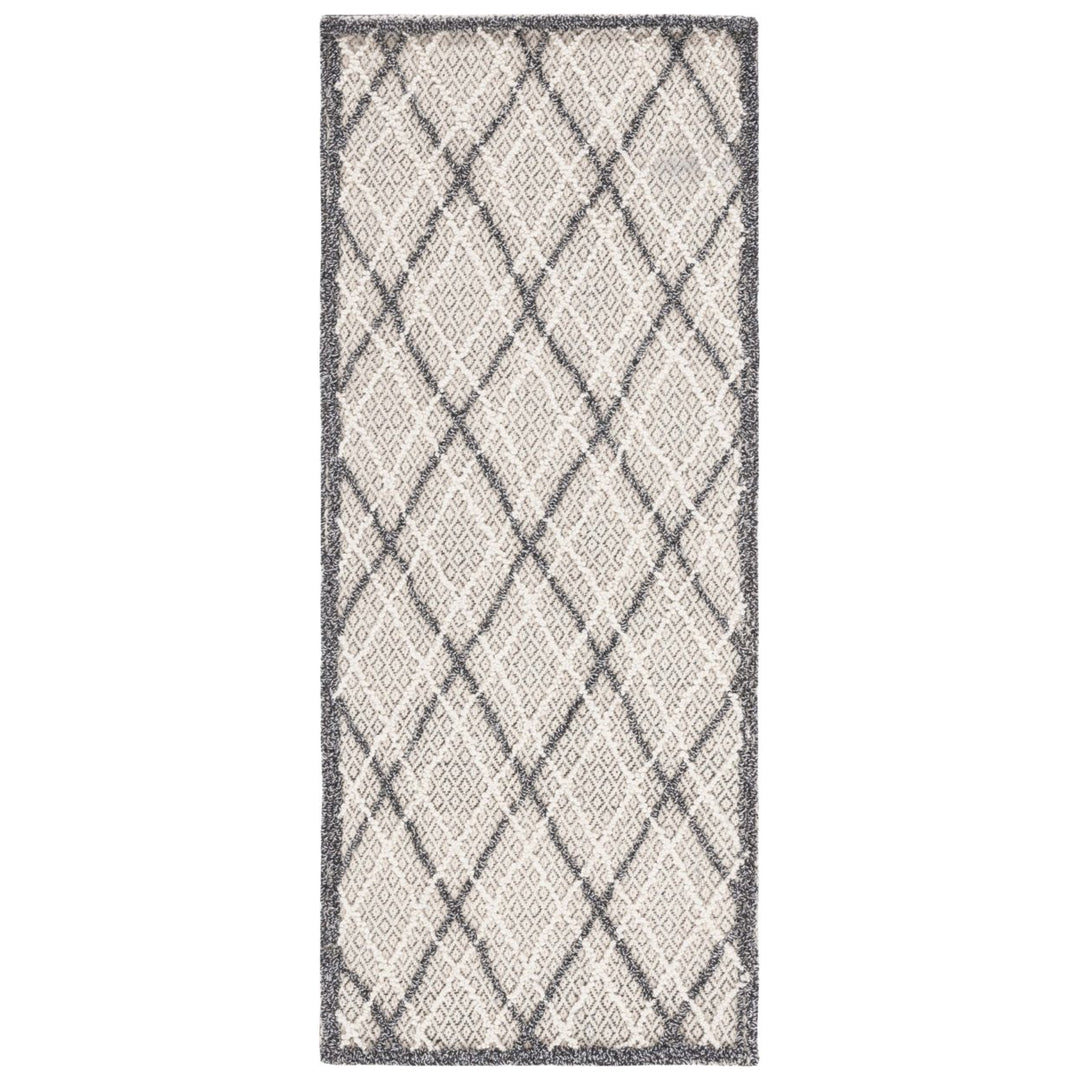 SAFAVIEH Trace TRC251G Dark Grey / Light Grey Rug Image 1