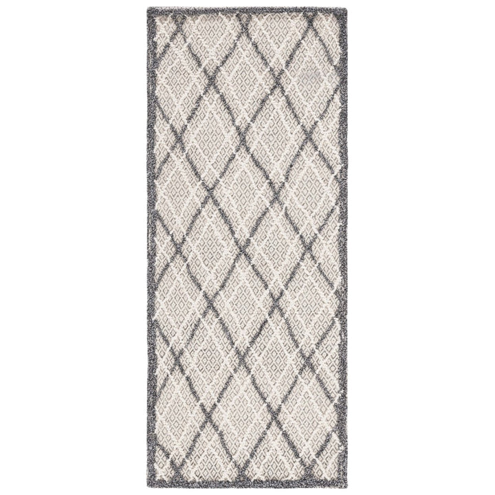 SAFAVIEH Trace TRC251G Dark Grey / Light Grey Rug Image 1