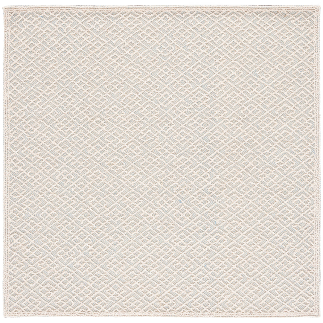 SAFAVIEH Trace TRC224A Handmade Ivory / Blue Rug Image 6