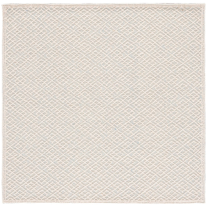 SAFAVIEH Trace TRC224A Handmade Ivory / Blue Rug Image 1