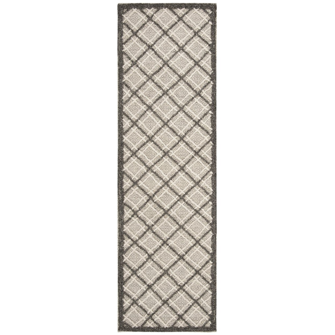 SAFAVIEH Trace TRC251G Dark Grey / Light Grey Rug Image 1