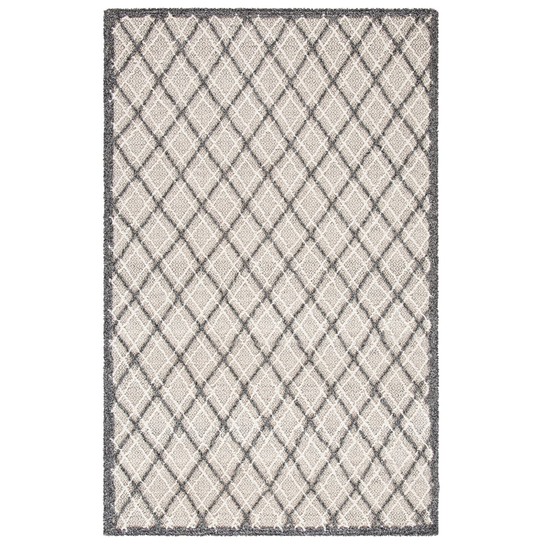 SAFAVIEH Trace TRC251G Dark Grey / Light Grey Rug Image 1